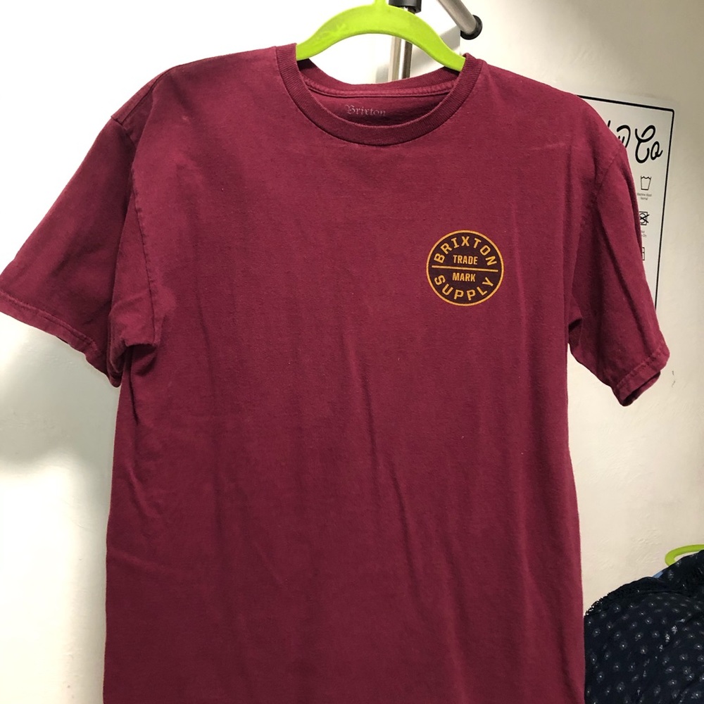 Maroon Brixton Tee